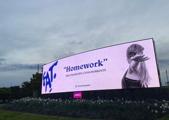 Outdoor Waterproof P8  960x960mm Fixed Screen Smd Led Display Billboard Out Of Home Advertising