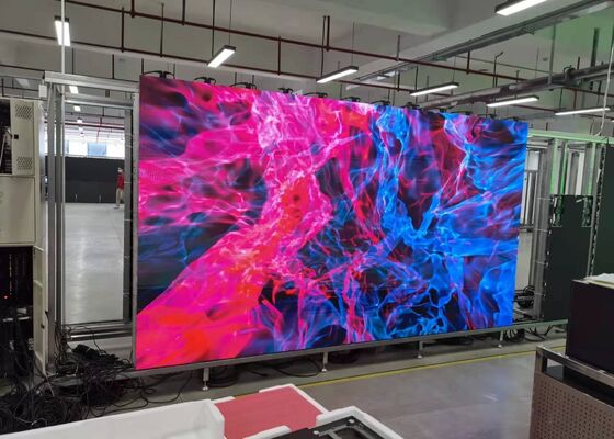 Advertising s Back Stage Screen  p3.9 500x1000 500x500mm rental LED Video Wall indoor outdoor led display