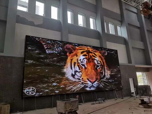 Indoor p4 512x512mm  led screen with small size and light aluminium cabinet rental led display