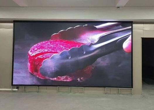 Indoor p4 512x512mm  led screen with small size and light aluminium cabinet rental led display