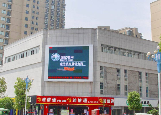 P6 Outdoor Full Color LED Advertising Display Screen IP65 Waterproof