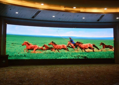 Advertising Screen Indoor Full Color Led Video Display Panel 3.91mm Pixels Rental Or Fix