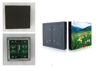 Large Outdoor P10 Full Color Advertising LED Screen Video Display IP67 Waterproof Cabinet