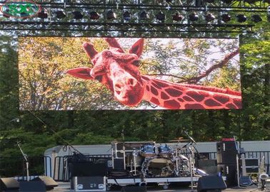 Die-Cast Aluminum Screen Rental/Fixed Installation Large Outdoor Full Color LED Display, P20 Lightweight LED Panel