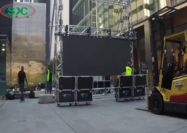 Full color outdoor P 4.81 LED display die-casting alumiunm panel dimension 500*1000 mm