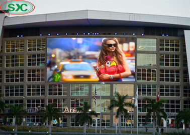 Outdoor P6 Full Color LED Display Screen Video HD Wall Mounted 3 Years Warranty