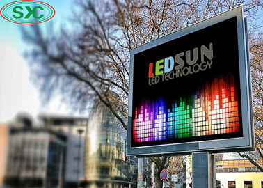 SMD Advertising LED Screens Billboard Display 6mm Pitch 27778 Dots / Sqm