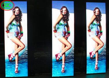 Mirror Stage Background LED Large Screen P2.5 Poster Video Advertisement Stands