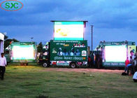 Brand truck two faces with outdoor P6/P8/P10 led display for movable advertising