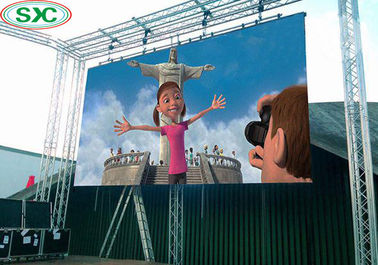 6500cd Brightness Outdoor Rental Led Display 3.91mm Pitch hanging led Display