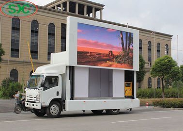 Waterproof Hd Mobile Led Truck Advertising Full Color 500cd/m2 Brightness