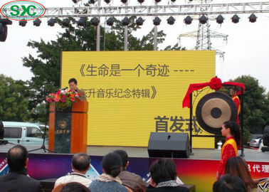 Outdoor Rental Led Display Racks  Pixel pitch 6mm with High Brightness
