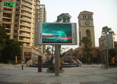 p10 led video wall advertising big full color screen outdoor Column