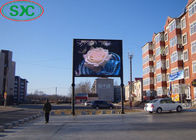 p10 advertising big full color screen outdoor Column led video wall