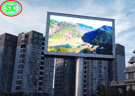 Pixel Pitch 8mm LED  Advertisement Large Screen Outdoor indoor full color led display outdoor led video display
