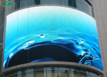 Advertising Screen Outdoor Full Color LED Display P6 Rgb 3 In1 Pixel Configuration