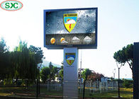 SMD Rgb Full Color Outdoor Advertising Led Display P6 P8 P10 27777 Dots / Sqm