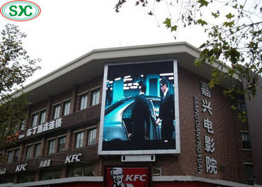 Large Smd Outdoor Full Color LED Display Advertising Screen P6 6000cd/m2 Brightness