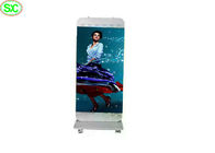 Flexible HD Digital LED Poster Display P4.8 Outdoor Waterproof 1920hz Refresh Rate
