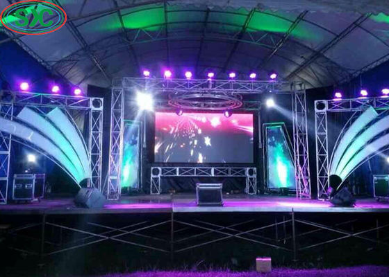 Rental LED Display Outdoor Seamless P6 Waterproof IP65 High Brightness Over 6000 Cd M2 Suitable for Shows and Events