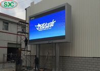 1/8 Scan P6 Full Color LED Advertising Screen TV Wall Column Structure Display