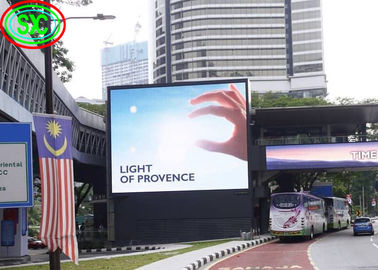 SMD3535 P10 Led Video Wall Panels Billboard 3500K～9500K With NationStar Lamp advertising led screen