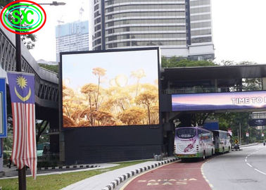 SMD3535 P10 Led Video Wall Panels Billboard 3500K～9500K With NationStar Lamp advertising led screen