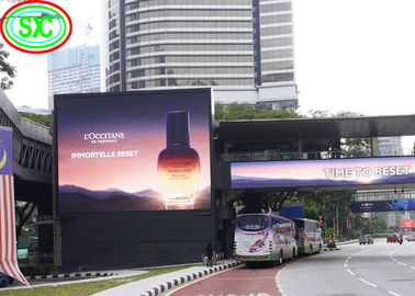 SMD3535 P10 Led Video Wall Panels Billboard 3500K～9500K With NationStar Lamp advertising led screen
