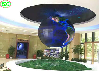 360 degree flexible Sphere advertising digital led display screens ball