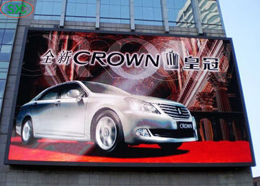 Outdoor full color P10 large wall mounted advertising outdoor led screen display