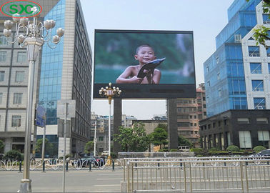 Fixed installation P10 outdoor full color advertising wall led display board