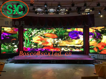 RGB 3 In 1 Stage Background Led Display Big Screen High Definition Pixel Density 160000