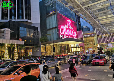 P4 Outdoor Advertising Full Color LED Poster Screen Iron/Steel Housing
