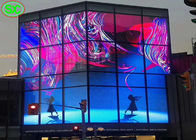 P12mm Highly Transparent LED Screen for car shop glass wall , DC5V60A