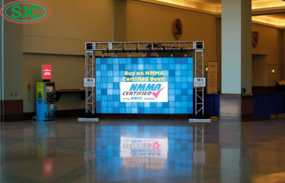 Indoor Full Color LED Display Equipped with 3 in 1 SMD 2121 LEDs and Humanized Operating Interface for Simple Operation