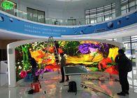 Advertising outdoor Curtain LED Display p2.5 , Curved LED Board with Nova system