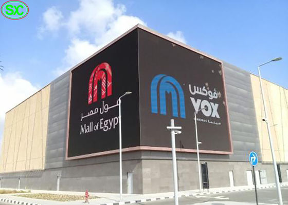 P4 Outdoor Advertising Full Color LED Poster Screen Iron/Steel Housing outdoor full color led display