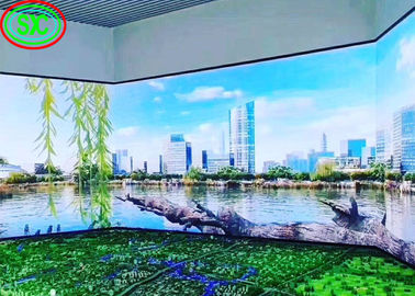 Backdrop Large Curved Church Stage LED P3 P4 Indoor Concerts indoor full color led display screen
