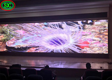 Wide Viewing Angle Indoor Full Color LED Display 4mm Mall Advertising Screen