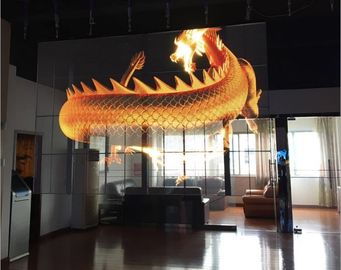 SMD2121 Transparent LED Screen Full Color Advertisement Window Signage