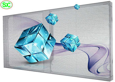 High Brightness Transparent LED Panel , Full Color Signage SMD2121