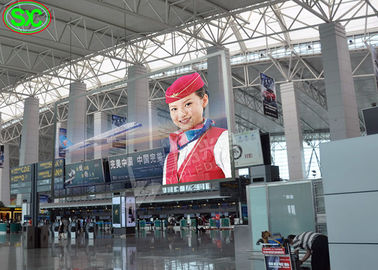 Window Full Color Transparent LED Display Flexible Wifi USB P3.91-7.82