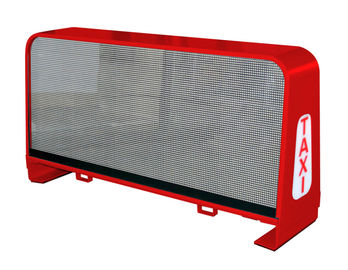 Outdoor Full Color Double Side Taxi P5 Advertising LED Display Car Roof Sign Waterproof