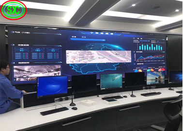 Fixed Installation Indoor LED Video Wall 4 P5 P6 Wide Viewing Angle Without Ghosting