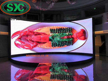 Outdoor High Brightness P6 LED Die-Cast Aluminum Screen , Commercial Full Color LED Display