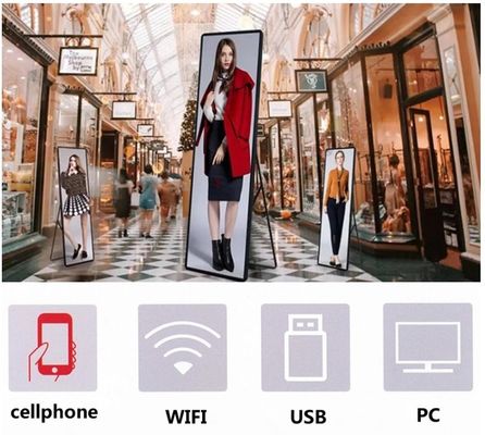 Indoor Poster Advertising Display Stands