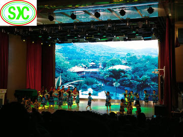 Professional SMD Full Color LED Die-Cast Aluminum Screen 40000 Points/Square Meter Iron Cabinet