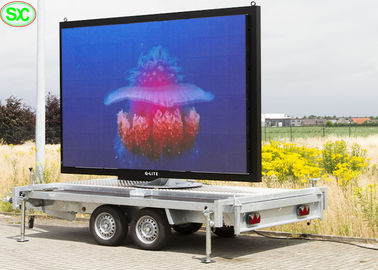 Mobile Advertising Vehicle Led Display Electronic Billboards Outdoor P3.91 3840hz