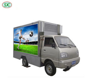 Durable Mobile Truck Led Display Epistar Full Color Tube Chip 62500 Dots / Sqm