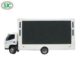 Durable Mobile Truck Led Display Epistar Full Color Tube Chip 62500 Dots / Sqm